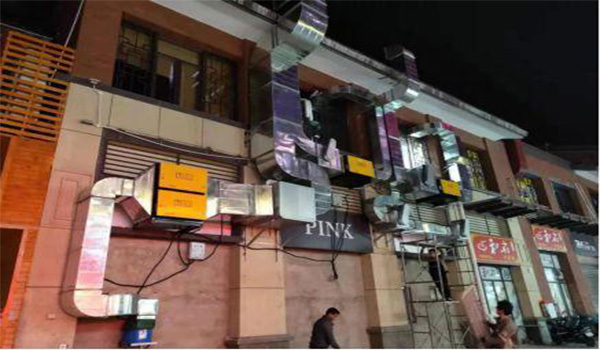 安裝天瓏油煙凈化器解決方案示例圖 安裝天瓏油煙凈化器解決方案示例圖